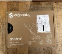 Ergobaby Metro³ Stroller — Onyx Black, Brand New, Unopened