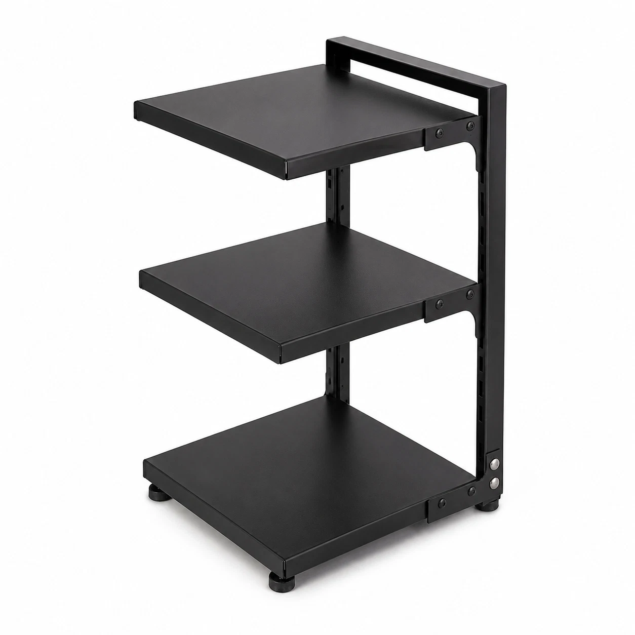 Adjustable Metal Pot Rack, Freestanding Kitchen Cabinet Organizer