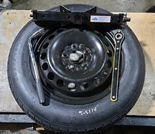 SPARE TIRE 16" WITH JACK KIT FITS 2016-2023 FIAT 500X MODELS (4 DOOR), 500 X