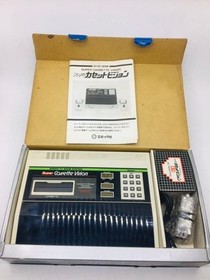 Super Cassette Vision Epoch Blue Unused Outer box damaged Instructions included