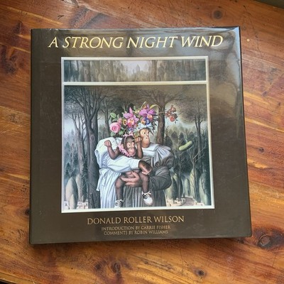 A Strong Night Wind Donald Roller Wilson hardcover w DJ book FIRST EDITION 1995