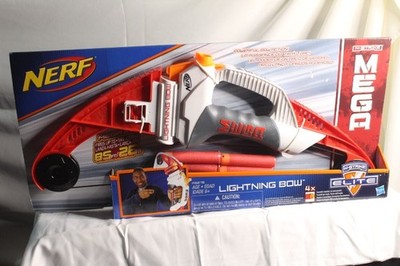 Nerf Elite Mega Thunderbow Bow Arrow Blaster First Issue Discontinued Large Dart