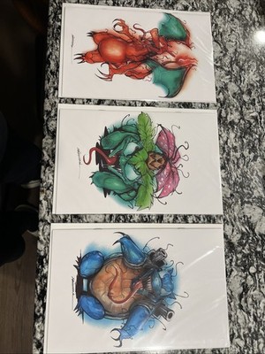 Charizard Venusaur Blastoise Venom -  Artist Alley Gorkem Demir - Pokemon 