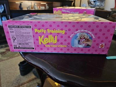 Barbie 1996 Potty Training Kelly A.A. Fabriqué en Chine NRFB