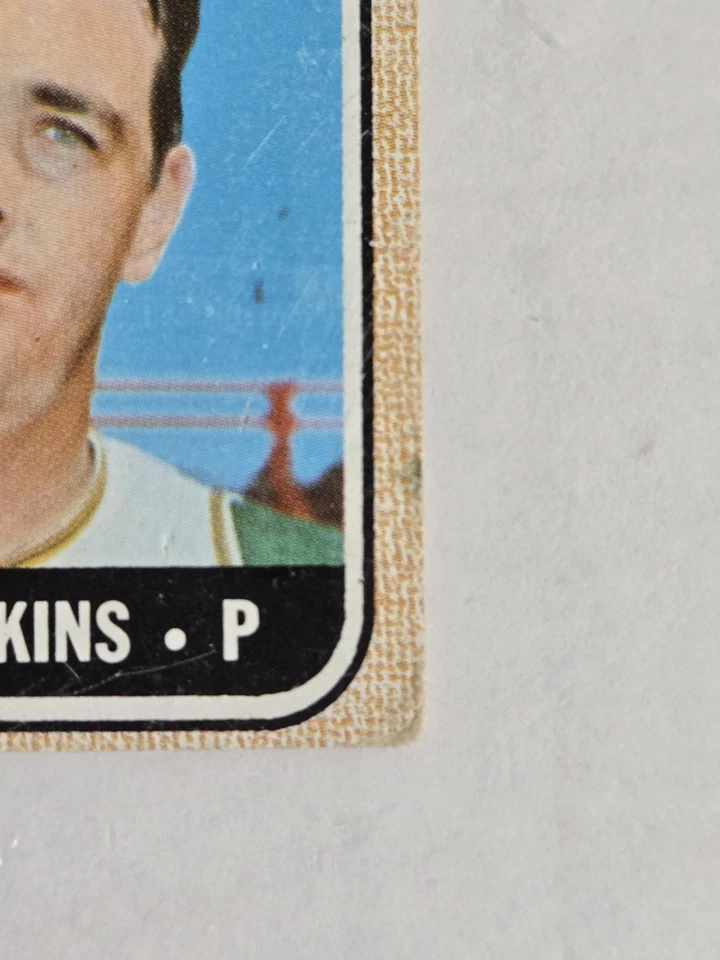 1968 年 Topps JOHNNY BENCH #247 辛辛那提红人队 RC 名人堂新秀卡 — 第 2/4 张图片