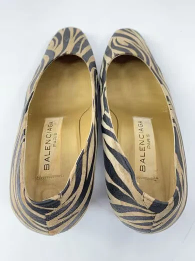 BALENCIAGA/Bombas/Estampado Leopardo/Talla 35.5/Estampado Animal/Tacones/ Foto 3 de 4