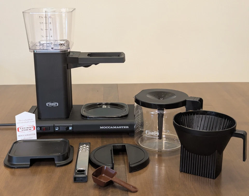 Technivorm Moccamaster KBGV Select cafetera de 10 tazas negra mate 53948 SCA Foto 2 de 4