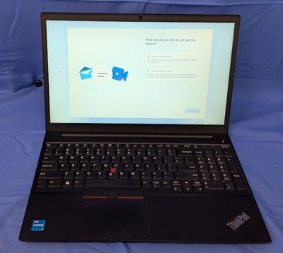 Lenovo ThinkPad E15 Gen 2 Laptop 8GB RAM 15 in 256GB 15.6 Display Windows 10 Pro