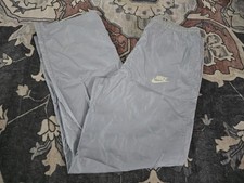 Vintage 80s Nike Blue Tag Gray Track Pants Mens Size Medium
