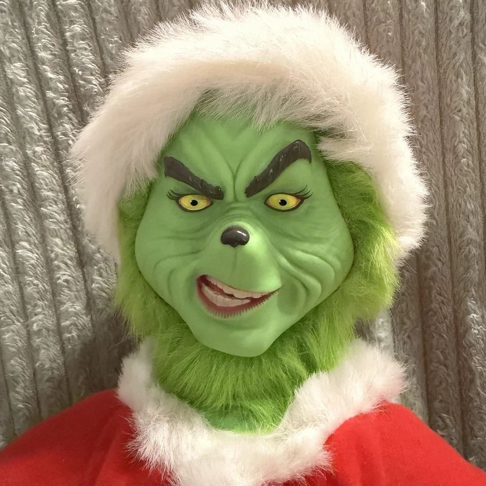 Dr Suess Cómo el Grinch Robó Navidad Transformando Peluche Hablando 2000 Funcionando* Foto 4 de 4