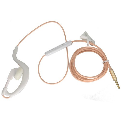 Casque écouteur intra-auriculaire unique 3,5 mm avec micro pour téléphone pour Samsung - Photo 7 sur 15