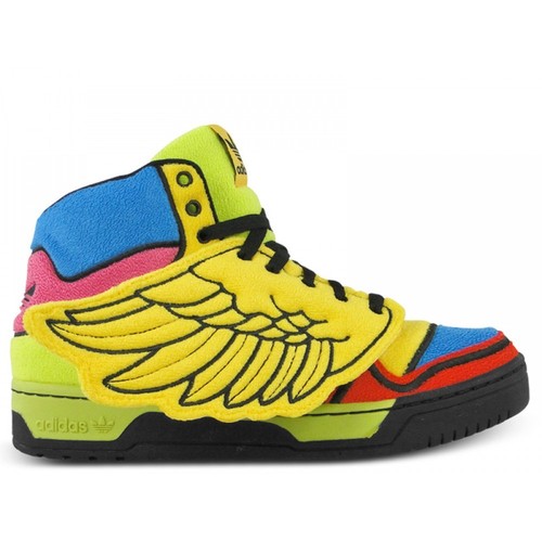 économies Baskets Adidas RaRe JEREMY SCOTT WINGS JS OBYO chaussures CHENILLE nounours homme taille 8