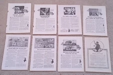 National Lead Company Advertisement Lot of 8