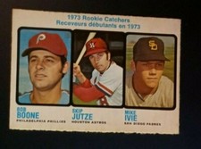 1973 O-Pee-Chee Bob Boone Rookie Card #613 near mint-mint (see scan)