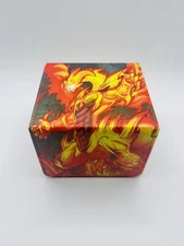 Yugioh Card Deck Box TCG Red Dragon Archfiend Fits 100 Cards Magnetic