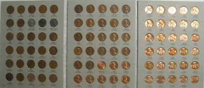 Complete set 1941-2025 PDS Lincoln Wheat & Memorial Pennies Set G