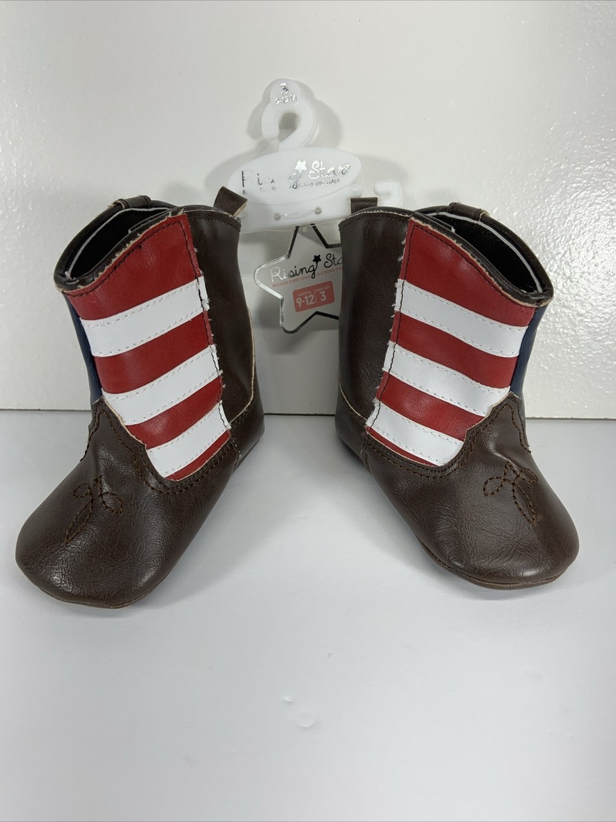 Cowboy boots Infant Baby Boots size 9-12months soft shoe America