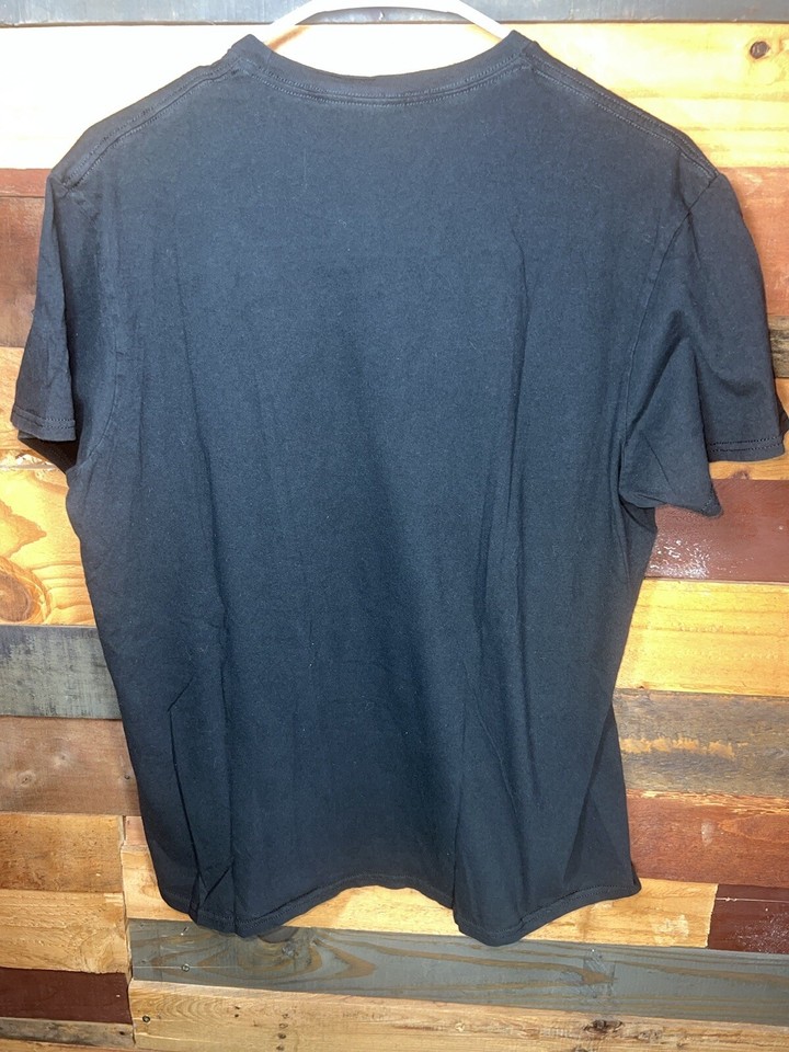 Retro Polaroid Camera Lane Camera themed Shirt Black color Size L