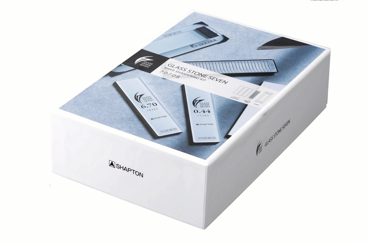 SHAPTON GLASS STONE SEVEN Knife Sharpening kit 70708 25, 6.7 SHAPTON GLASS STONE SEVEN Knife Sharpening kit 70708 25, 6.7