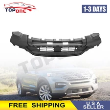 New Front Lower Bumper Valance Black Compatible with 2020-2023 Ford Explorer