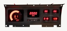 1980-86 Ford Truck Digital Dash Panel Red Led Gauges Lifetime Warranty
