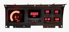 1980-86 Ford Truck Digital Dash Panel RED LED Gauges Lifetime Warranty