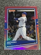 ANTHONY RIZZO 2020 Donruss Chi-Town Variation Pink Foil Holo CUBS #132