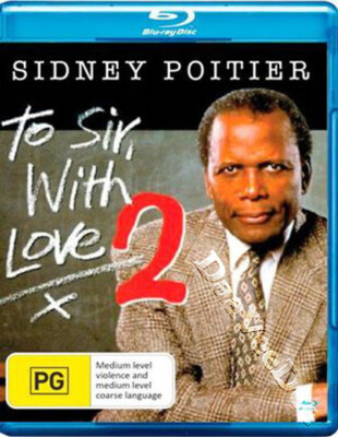 To Sir, with Love II NEW Cult Blu-Ray Disc Peter Bogdanovich Sidney Poitier