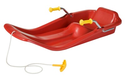 Rolly Toys Snow Cruiser Schlitten, Cat-Design Mit Kufen