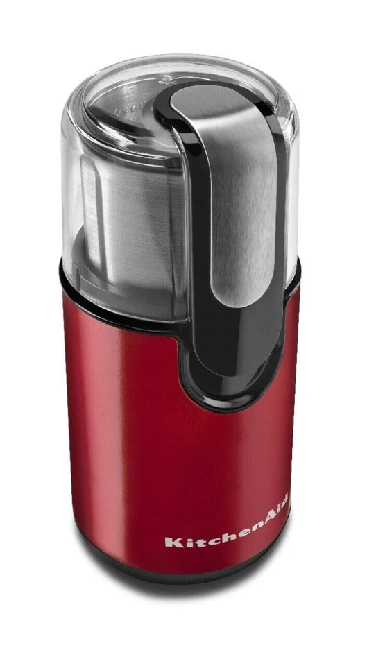 Molinillo de café con cuchilla KitchenAid BCG111ER - rojo imperio Foto 2 de 3
