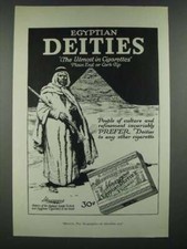 1919 Egyptian Deities Cigarettes Ad - The Utmost