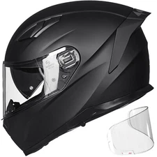 ILM Motorcycle Full Face Snowmobile Helmet Pinlock Insert Anti-fog Dual VisorDOT