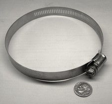 MILITARY TRUCK 300SS IDEAL SS HOSE CLAMP SIZE 64 2-5/8/4-1/2" 67/114MM ADJ .56"W