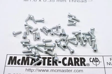 50 McMaster-CARR M1.6 x 5 mm Thread-Forming Screws Torx-Plus Drive M1.6 Thread