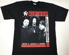 WEST COAST T-shirt Rap Hip Hop Legends Compton Long Beach Crenshaw Men's Tee New