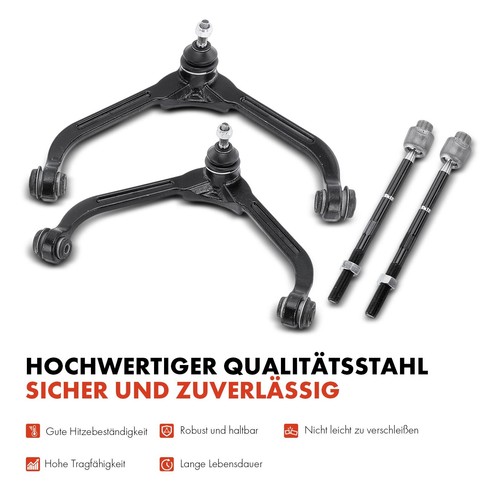 12X Ensemble De Bras De Suspension Avant Pour Jeep Cherokee KJ Année 2001-2008 - Bild 5 von 8