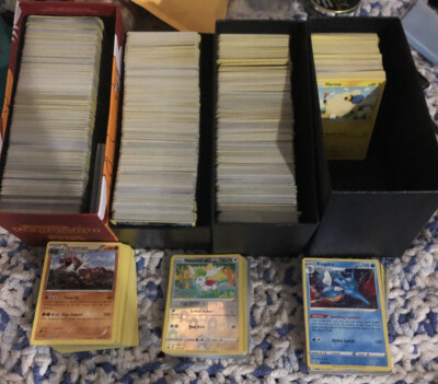Pokémon TCG Reverse Holo Cards And More- Huge Lot of 235 | eBay