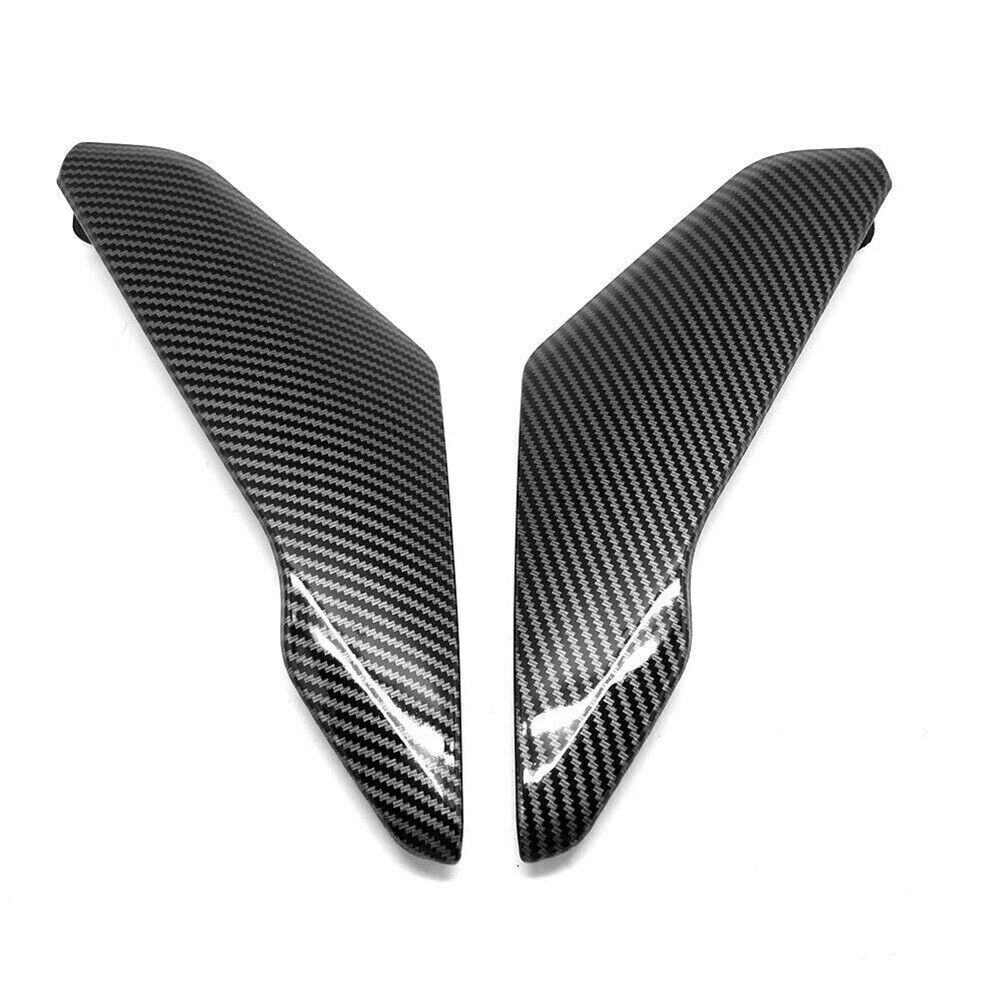 For SUZUKI GSXR 600 750 Carbon Fiber Gas Tank Side Trim Cover Fairing