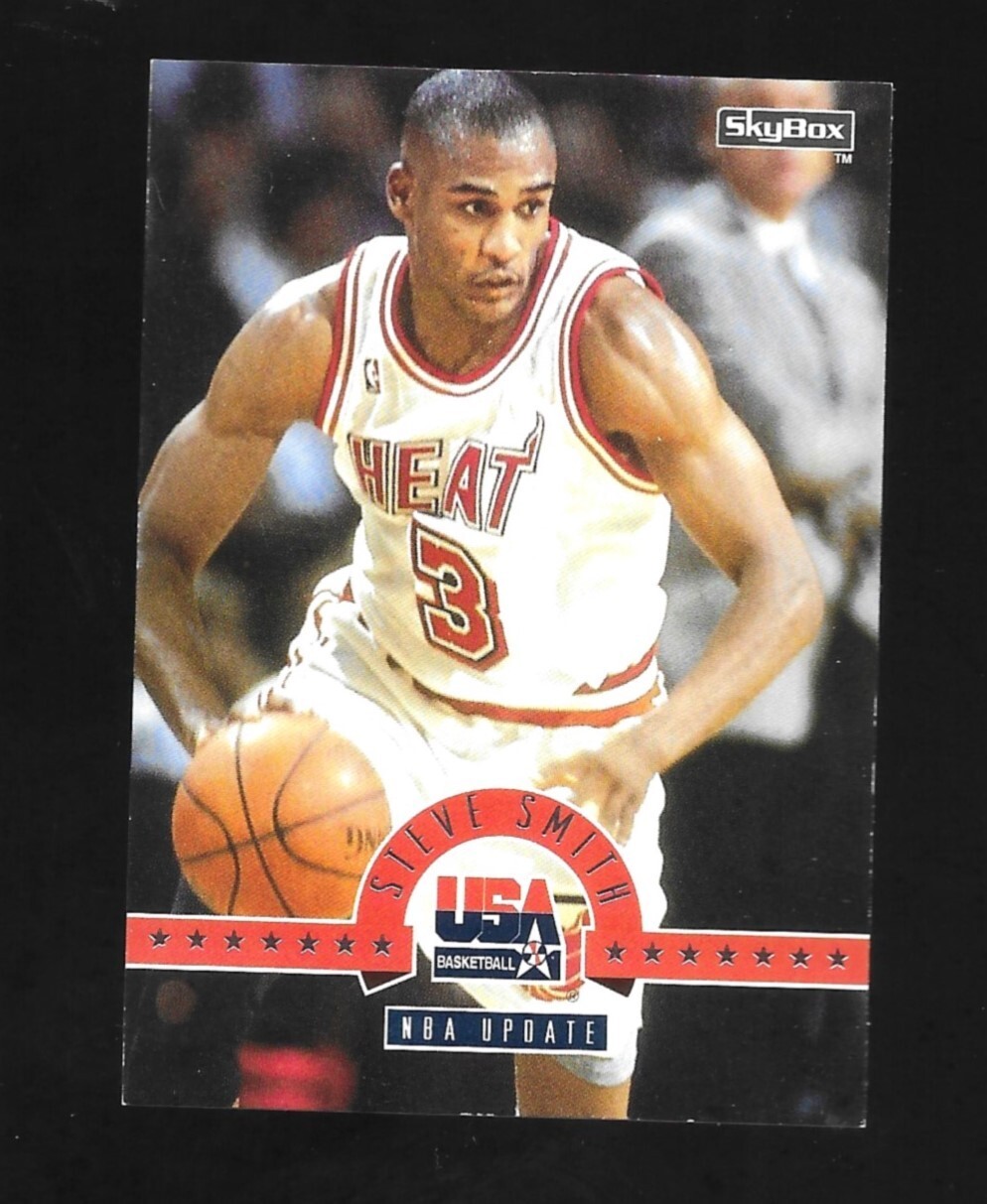 1994 SkyBox USA Steve Smith #28 USA