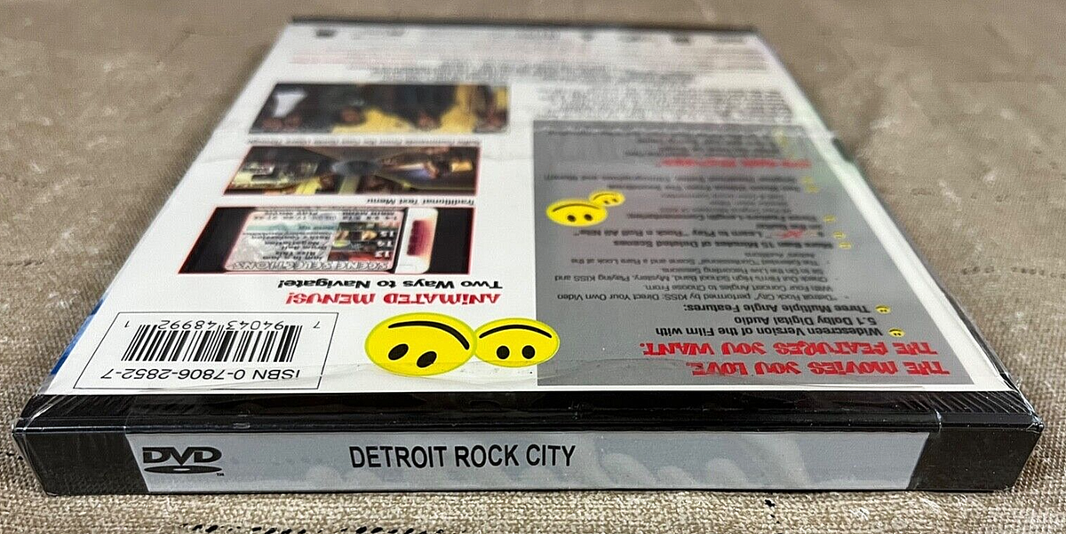 KISS Detroit Rock City Movie DVD Metal Edge Magazine Promo