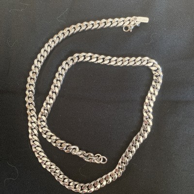 Souvenir Spoons - Monet Heavy Silver Chain