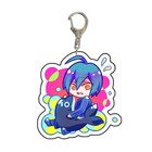 Danganronpa Anime Acrylic Keychain Bag Pendant Cosplay Keyring - Foto 6