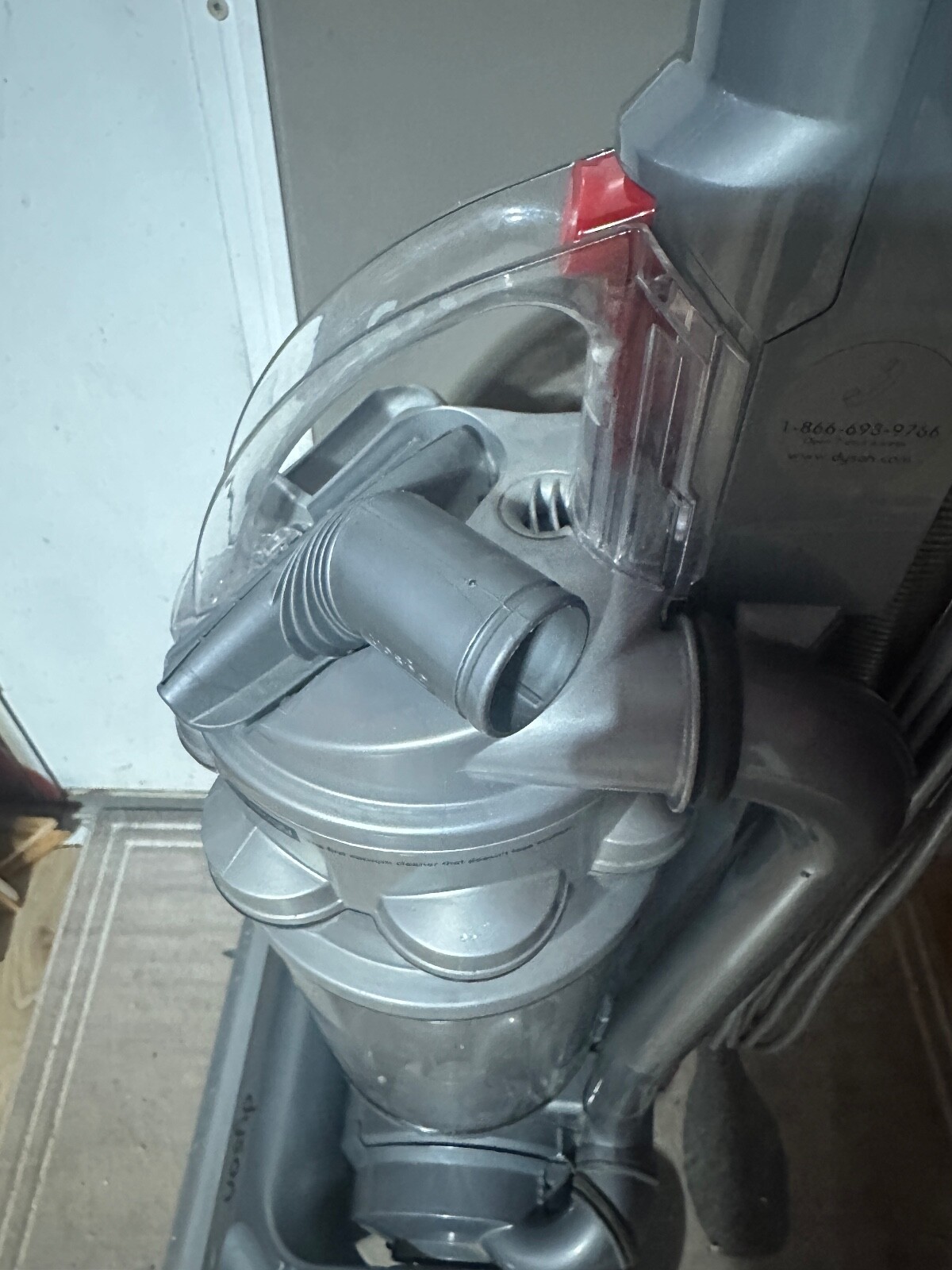 Dyson DC14 All Floors Cyclone Upright Bagless Vacuum Cleaner with 2