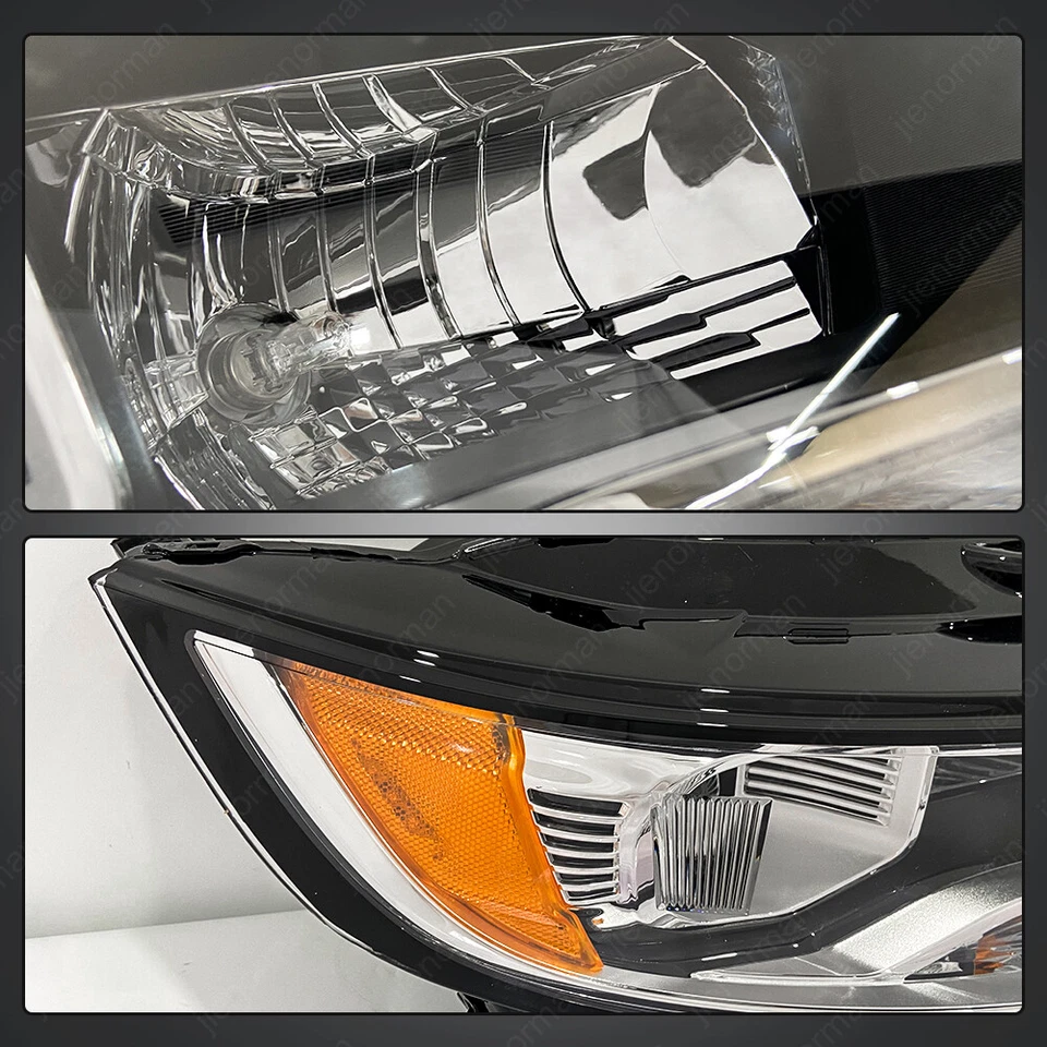 Faro para Ford Edge SE SEL 2015-2018 titanio proyector lámpara principal con bombilla Foto 4 de 4