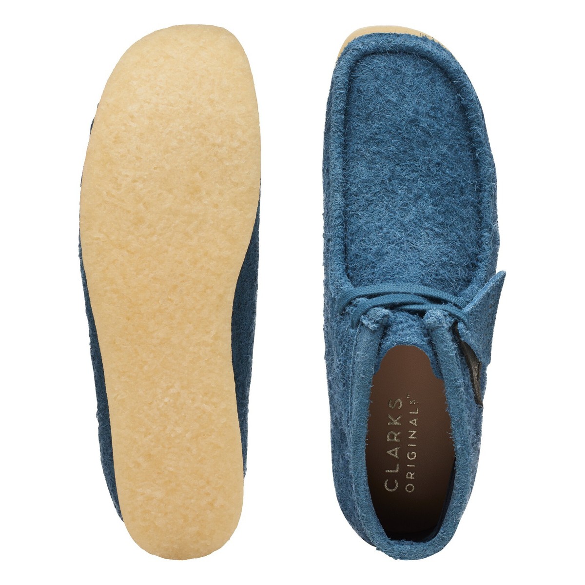CLARKS ワラビー WALLABEE HAIRY SUEDE Clarks Originals Wallabee Boot Oak Hairy Suede Men's