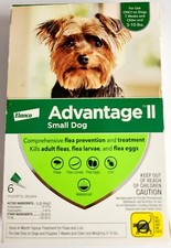 Bayer Advantage II Flea Treatment For Dogs - 3-10 lbs
