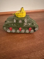 VINTAGE 1930s THE SUN RUBBER CO. BARBERTON OHIO USA TOY TANK