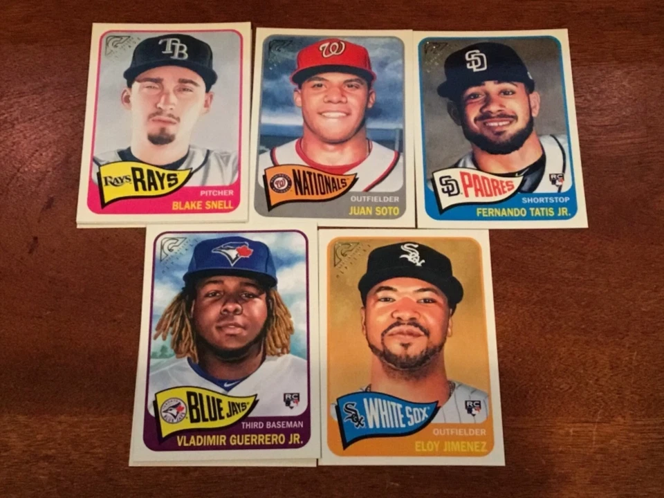 2019 GALLERY YOU PICK HERITAGE INSERTS TROUT JUDGE GUERRERO JR TATIS JR - Image 4 of 4