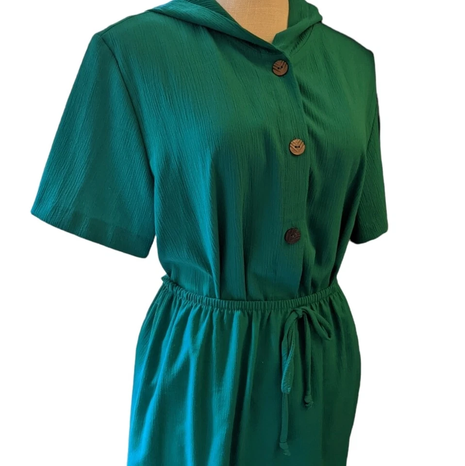 Винтажный зеленый наряд Teddi - Изображение 3 из 4