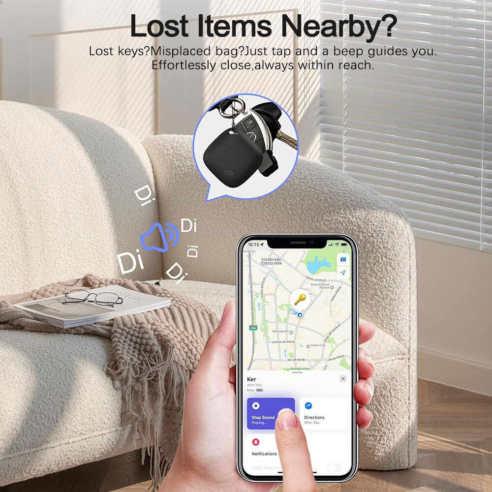 TOTMOX Smart Bluetooth Tracker & Key Finder, Dispositif de localisation